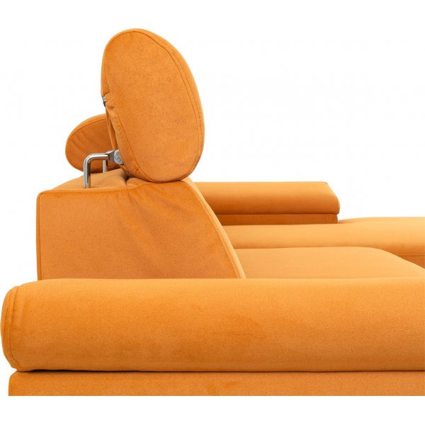Santi Schlafsofa rechts - Orange
