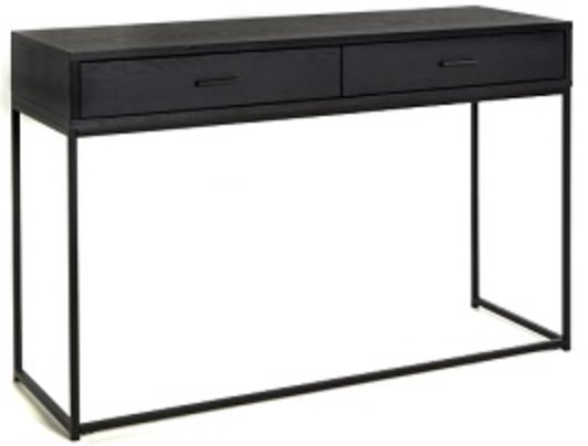Novis Konsolentisch aus schwarz gebeizter Esche 120 x 76 cm