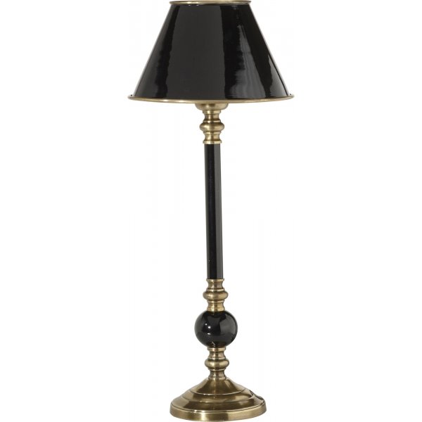 Abbey-Lampensockel - Schwarz/Messing - 40 cm