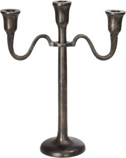 Amadeus Kandelaber H35 fr 3 Kerzen - Bronze antik