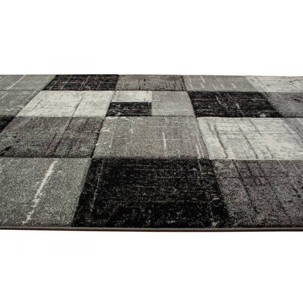 Maschinengewebter Teppich Aversa - Schwarz Maschinengewebter Teppich Aversa - Schwarz