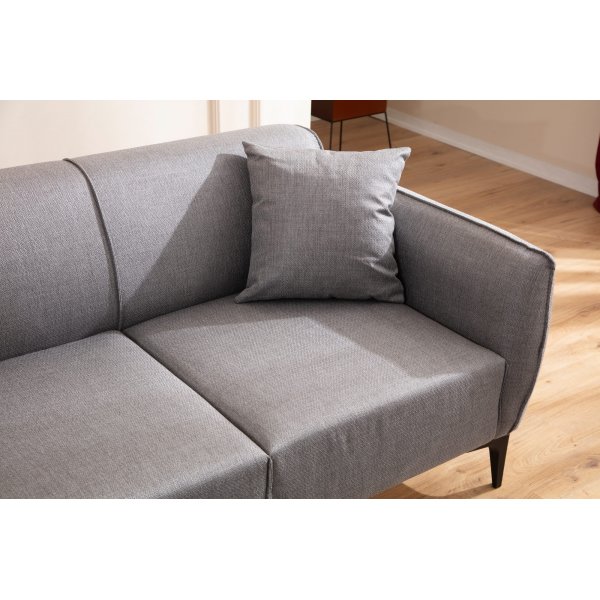 Belissimo 2-Sitzer-Sofa - Grau