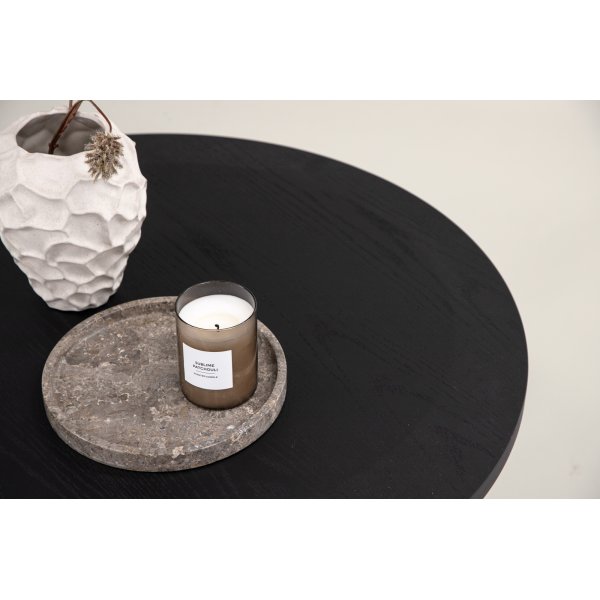 Melker Couchtisch 65 cm - Schwarz