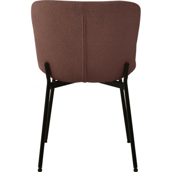 Maceda Esszimmerstuhl Rostrotes Boucl