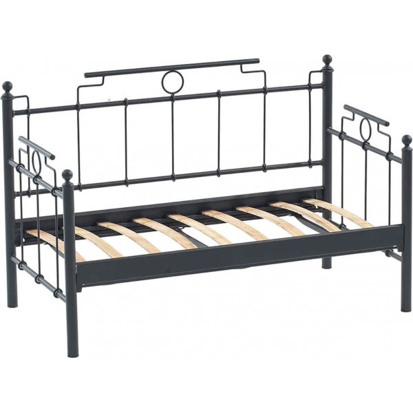 Hampus 2-Sitzer Outdoor-Sofa - Schwarz/Grün + Textilreinigung für Möbel Hampus 2-Sitzer Outdoor-Sofa - Schwarz/Grün + Textilreinigung für Möbel