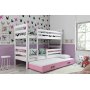 Eryk Etagenbett mit Zustellbett - Jede Farbe und Gre