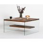Aqua Couchtisch 75 x 75 cm - Beige