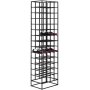 Alma schwarzes Weinregal / Weinregal fr 48 Flaschen