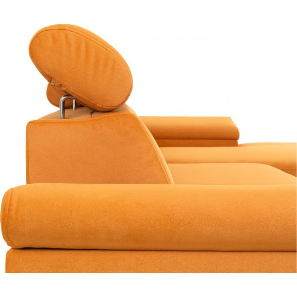 Santi Schlafsofa rechts - Orange