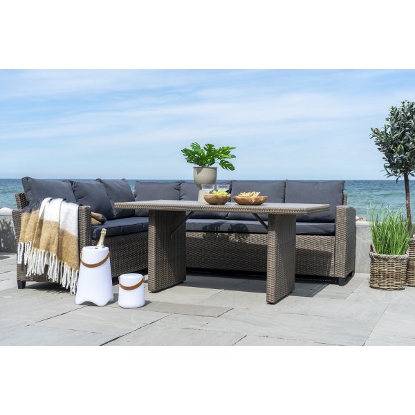 Plaid Sintra - Schwarz/Braun