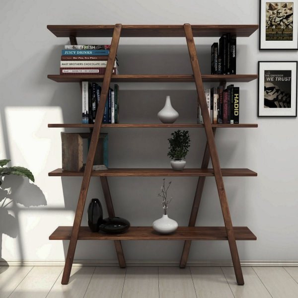 B�cherregal Perla - Nussbaum