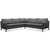 Blues Ecksofa 3-H-3 - Farbe whlbar