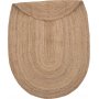 Oliventeppich - Jute
