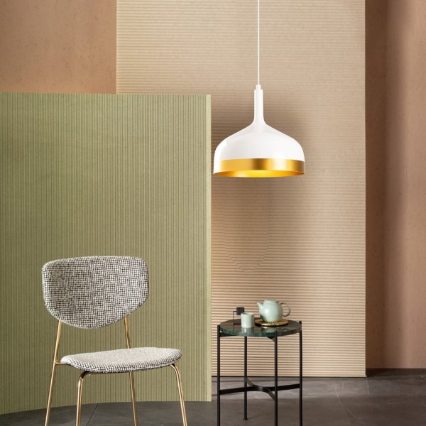 Samba Deckenleuchte 3724 - Wei�/Gold