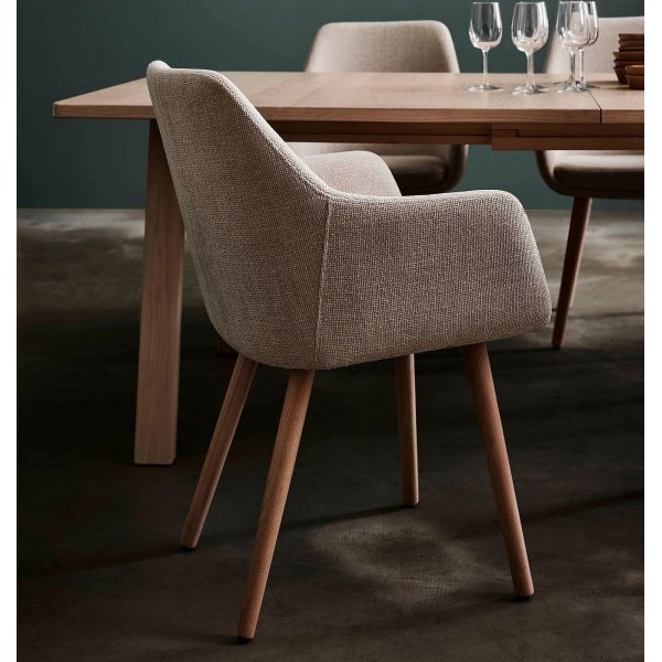 Rumba Esszimmerstuhl - Hellbeige