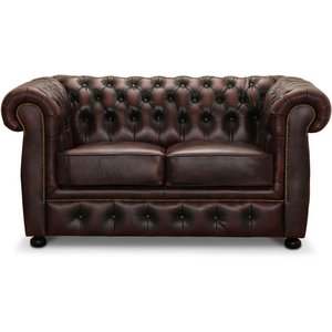 Dublin 2-Sitzer-Sofa - Leder Ochsenblut