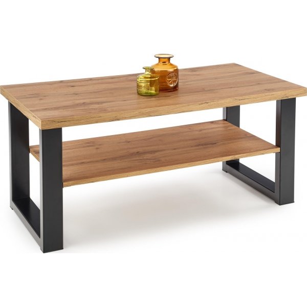 Kasady Couchtisch 120 cm - Wotan Eiche/schwarz