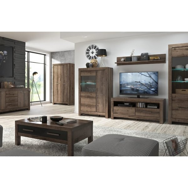 Balin Couchtisch 110 x 60 cm - Dunkle Eiche