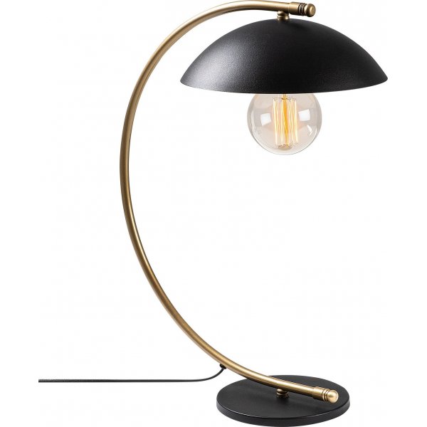 Silvan Tischlampe - Schwarz/Gold