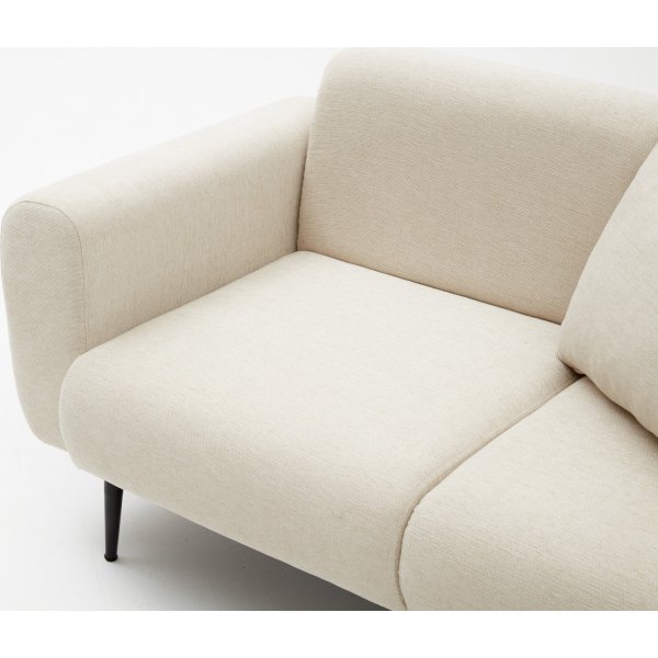 Flanko 2-Sitzer-Sofa Creme