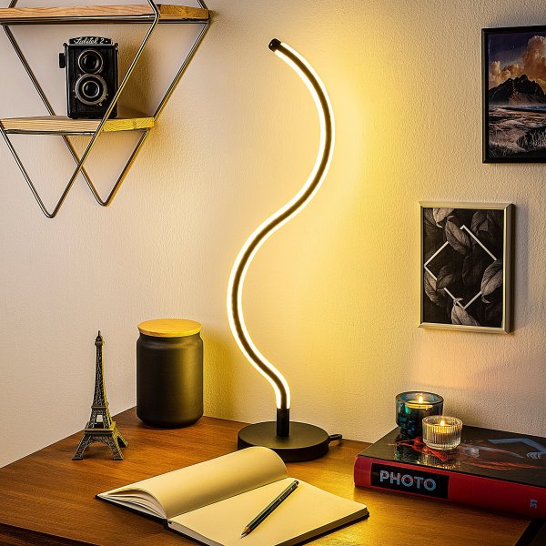 Yalla Tischlampe - Schwarz