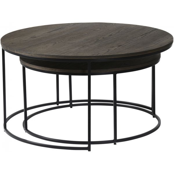 Couchtisch Muran - Dunkelbraunes Eichenfurnier