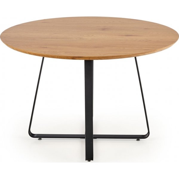 Raphael Esstisch 120 cm - Eiche/schwarz