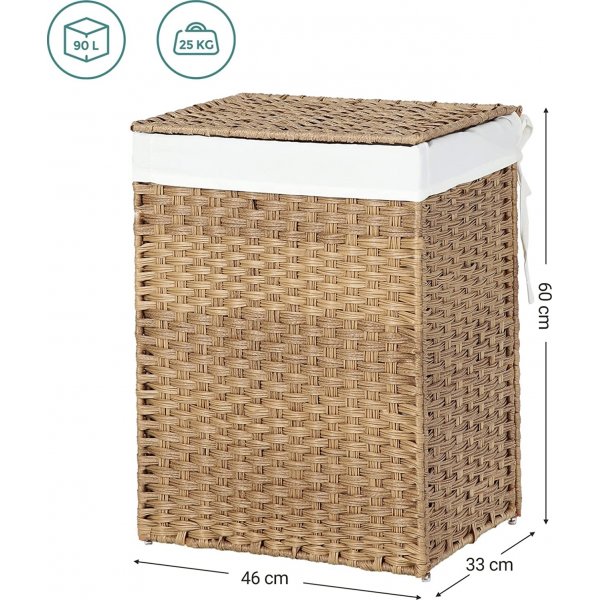 Angelika Wschekorb 90 l - Rattan