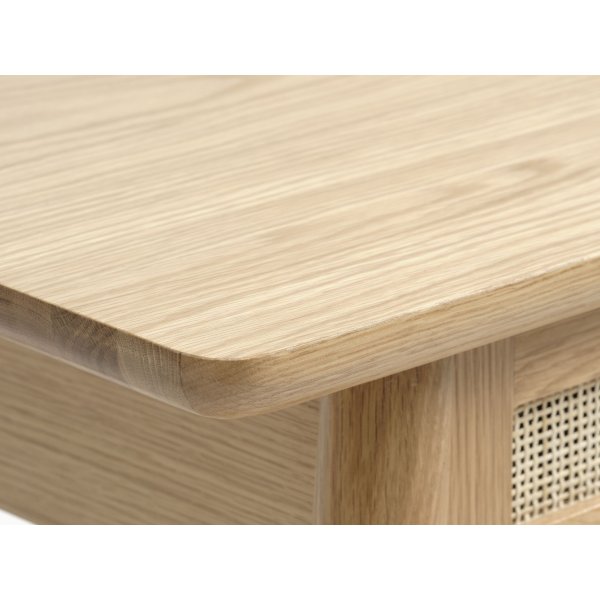 Yuma Konsolentisch mit Schublade aus ge�lter Eiche