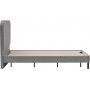 Lody Einzelbett 90 x 200 cm - Grau