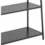 Seaford Leiterregal 77x174 cm - Schwarz