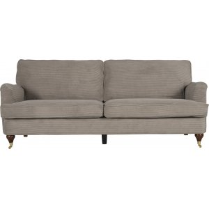 Howard Watford Deluxe 3-Sitzer-Sofa - Hellbrauner Cord