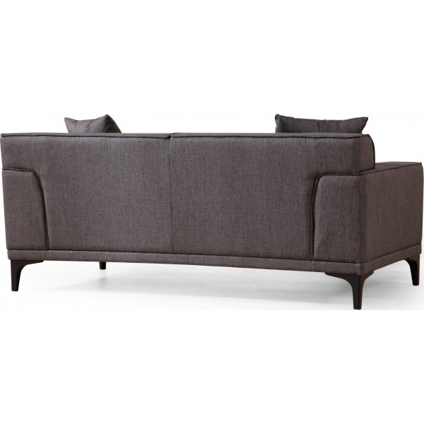 Petra 2-Sitzer-Sofa - Anthrazit