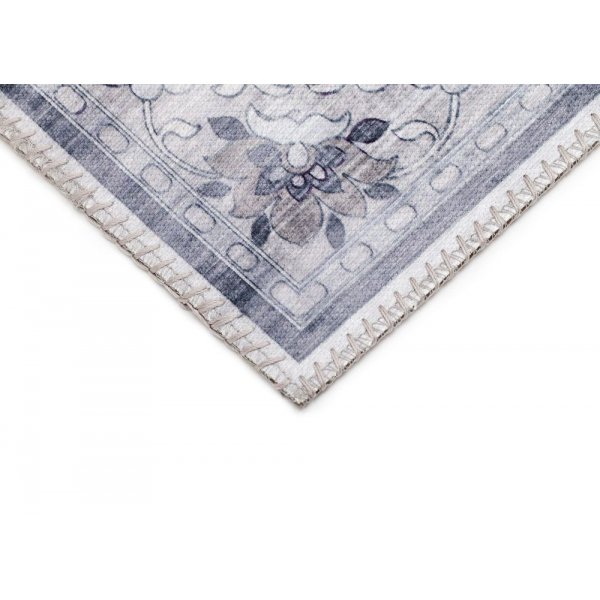 Maschinengewebter Teppich Cleo Patch - grau Maschinengewebter Teppich Cleo Patch - grau