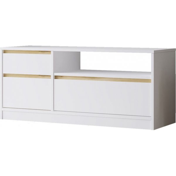 Luvio Medienbank 7 - Eiche/wei�