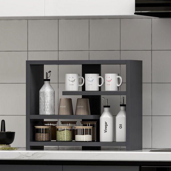 Guana Wandregal Anthrazit