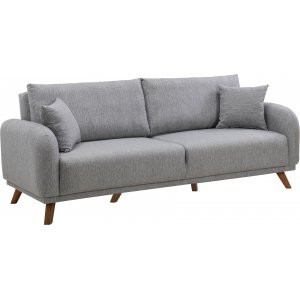 Kronos 3-Sitzer-Schlafsofa Grau