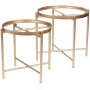 Sitztisch Harper - Gold/Grau