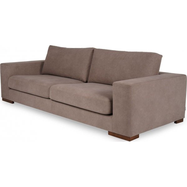 Neplus 3-Sitzer-Sofa - Braun