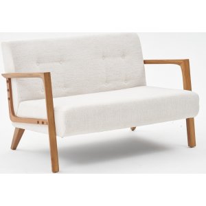 Kemer 2-Sitzer-Sofa - Creme