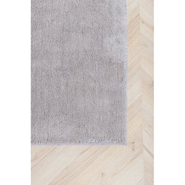 Viskose Teppich Lawson - Hellgrau Viskose-Optik Viskose Teppich Lawson - Hellgrau Viskose-Optik