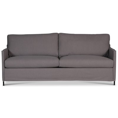 Depart 3-Sitzer Sofa loose cover - Grau-braun (Leinenstoff)