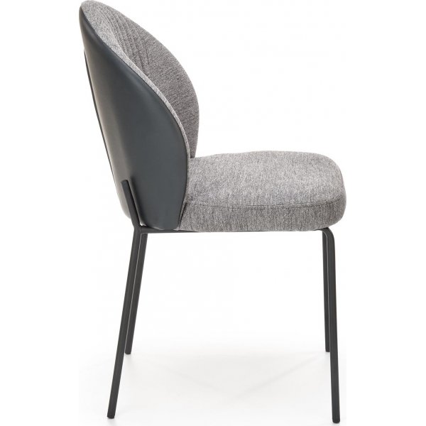 Cadeira Esszimmerstuhl 471 - Grau/Schwarz Cadeira Esszimmerstuhl 471 - Grau/Schwarz