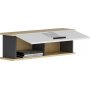 Wandschrank Rada - Wei/Eiche