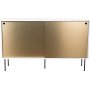 Volume Sideboard 132 cm - Wei/Messing