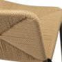 Stiletto-Esszimmerstuhl - Beige/Schwarz