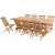 Volos Outdoor-Essgruppe - Teak