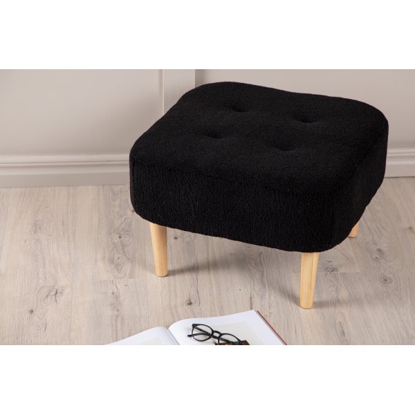 Hocker Salina - Schwarz