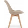 Merle Esszimmerstuhl - Beige (Stoff) + Fleckentferner fr Mbel