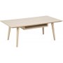 Century Couchtisch 115 x 60 cm - Eiche wei pigmentiert